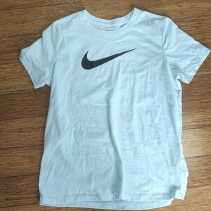 Nike Light Blue Tee with Black Logo